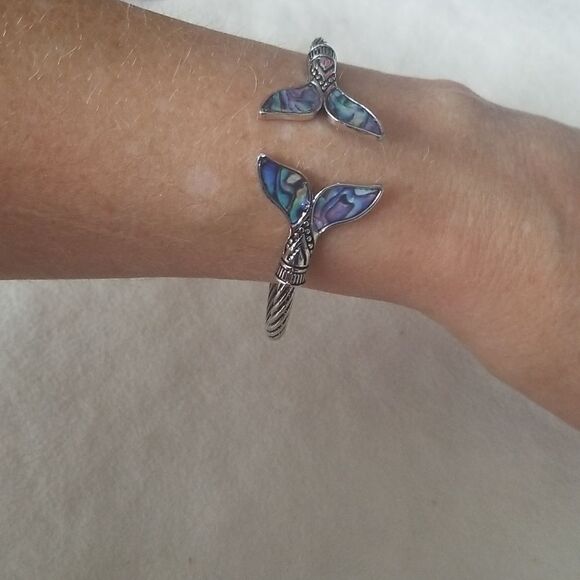 Mermaid cuff bracelet - Picture 5 of 9